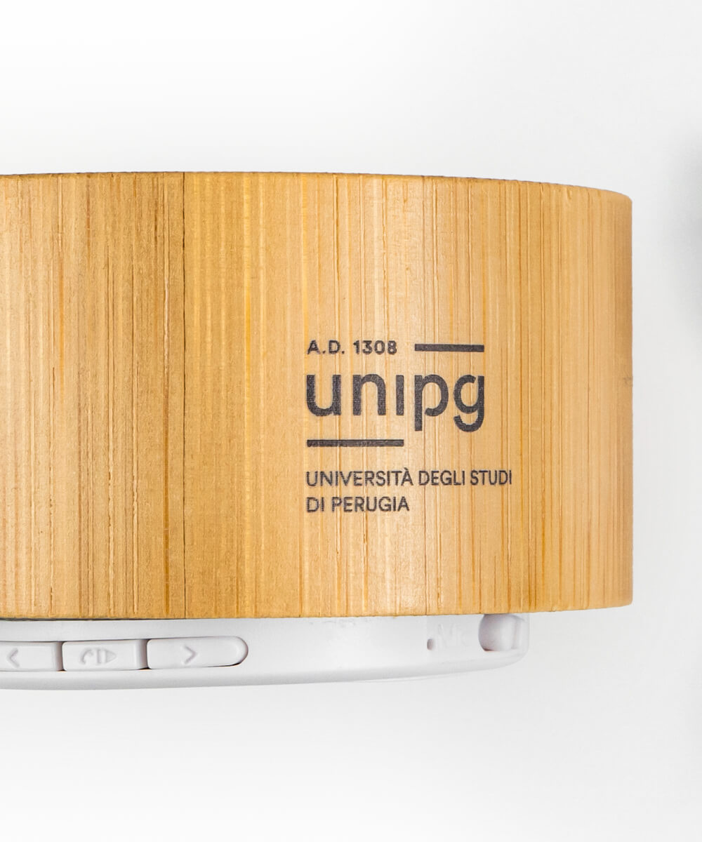 Cassa in bamboo UNIPG