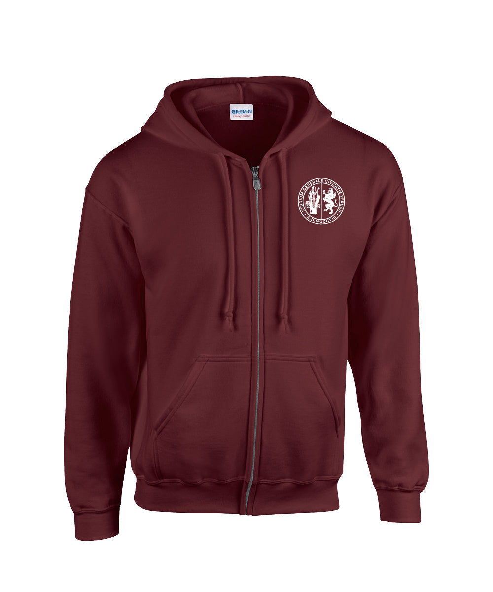 Felpa con zip UNIPG — Medicina Veterinaria