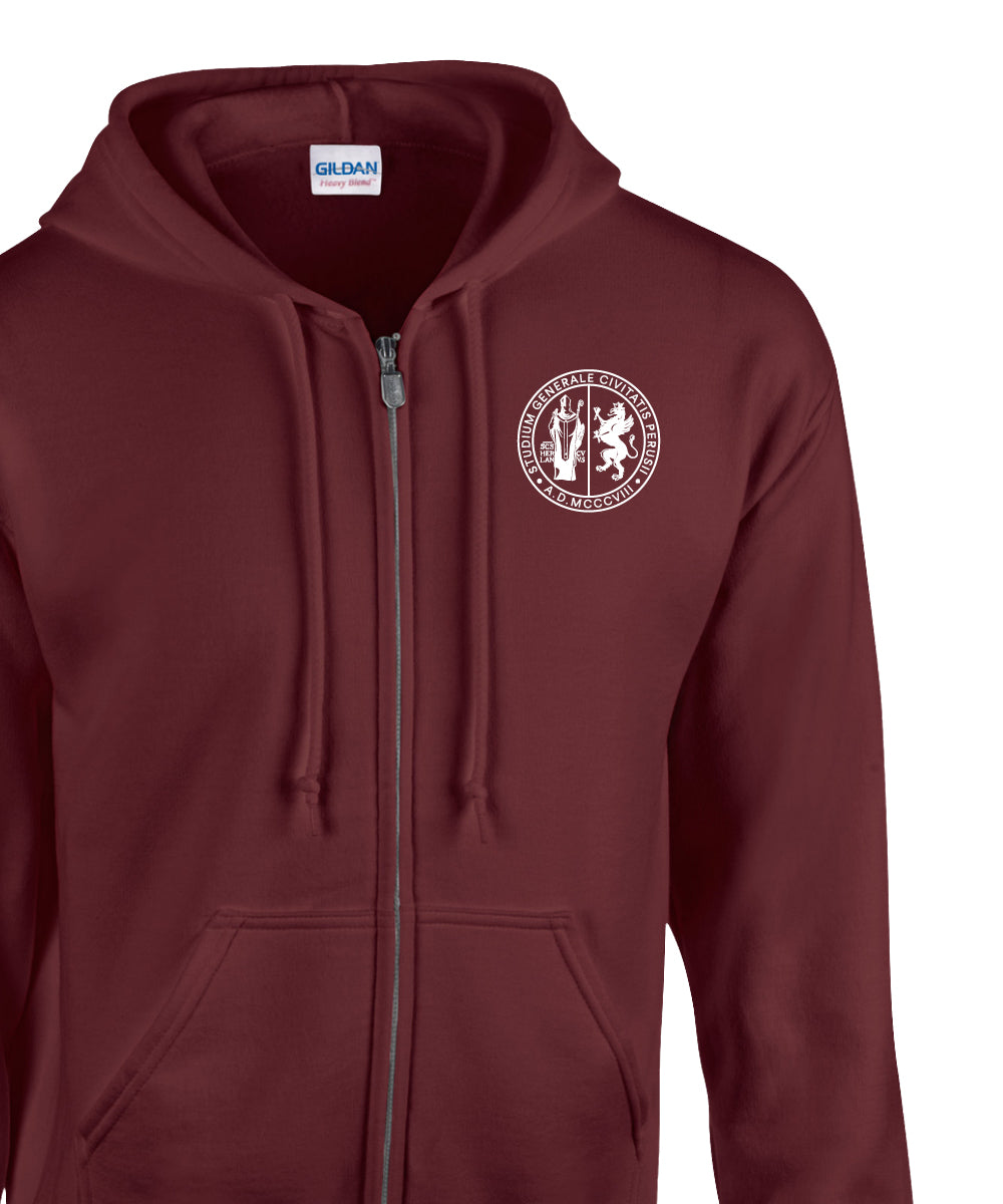 Felpa con zip UNIPG — Medicina Veterinaria